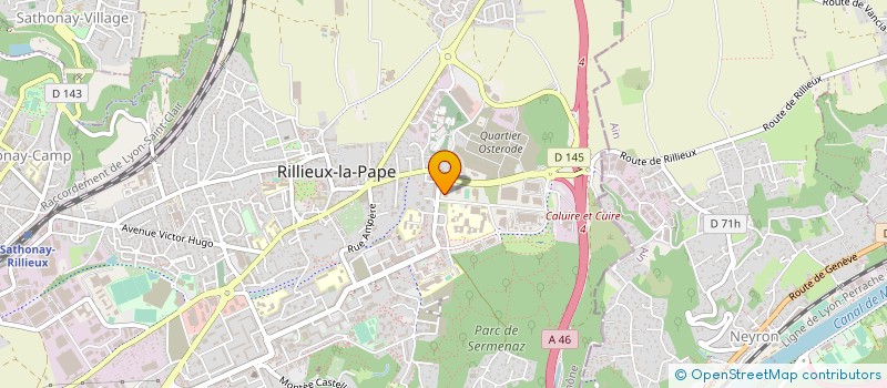localisation de l'entreprise ASSOCIATION LA FILLE DU PECHEUR à RILLIEUX-LA-PAPE