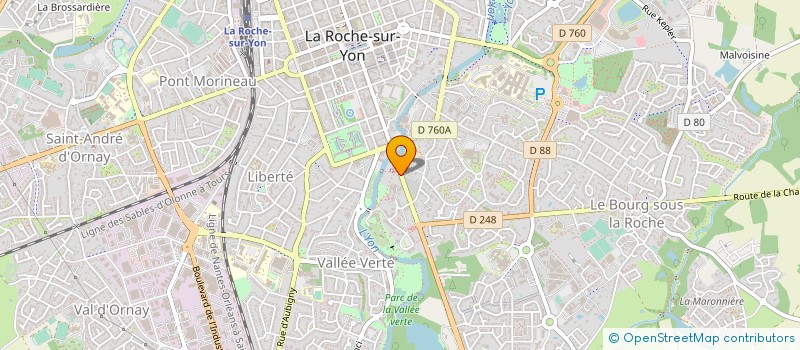 localisation de l'entreprise ASSOCIATION LA GAMME à LA ROCHE-SUR-YON