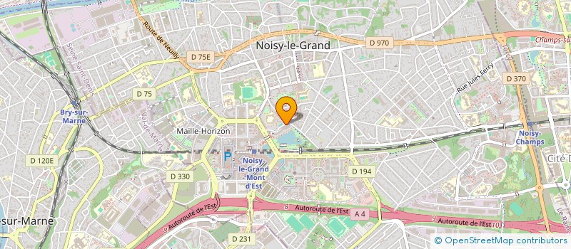 localisation de l'entreprise ASSOCIATION LA LICORNE à NOISY-LE-GRAND