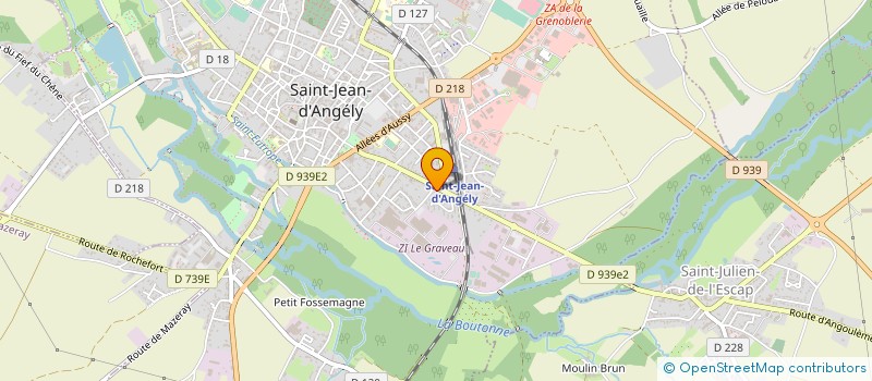localisation de l'entreprise ASSOCIATION LA LICORNE à SAINT-JEAN-D'ANGELY