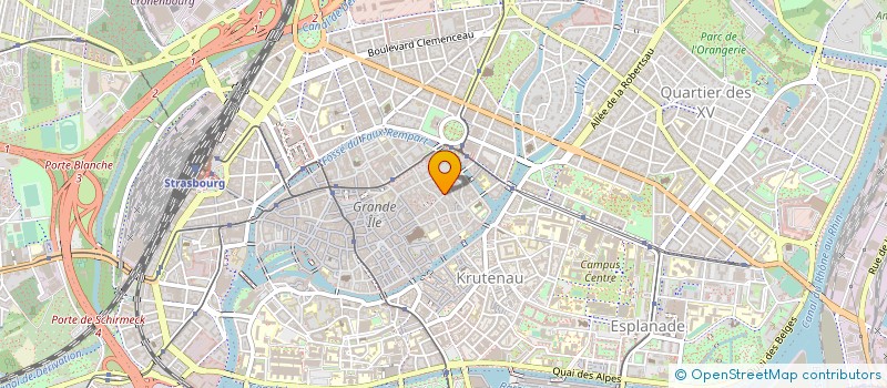 localisation de l'entreprise ASSOCIATION LA LONGIRE  STRASBOURG