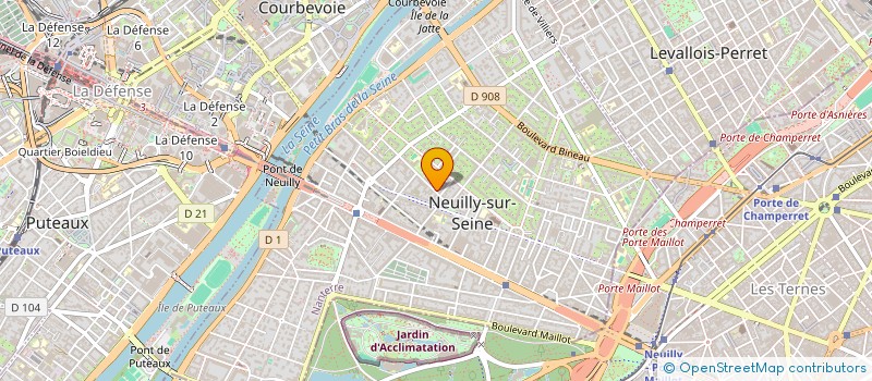 localisation de l'entreprise ASSOCIATION LA MADRINA POLO CLUB à NEUILLY-SUR-SEINE