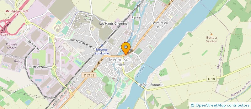 localisation de l'entreprise ASSOCIATION LA MAGDUNOISE à MEUNG-SUR-LOIRE