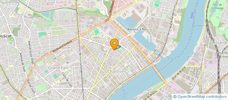 localisation de l'entreprise ASSOCIATION LA MAIN TENDUE 237   BORDEAUX