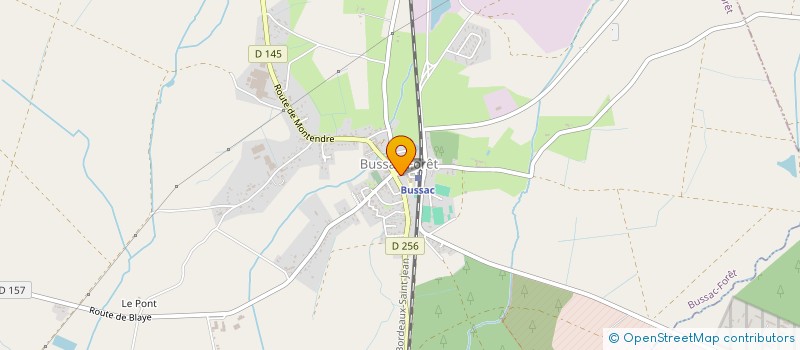 localisation de l'entreprise ASSOCIATION LA MAISON AUX DOUC'HEURES  BUSSAC-FORET