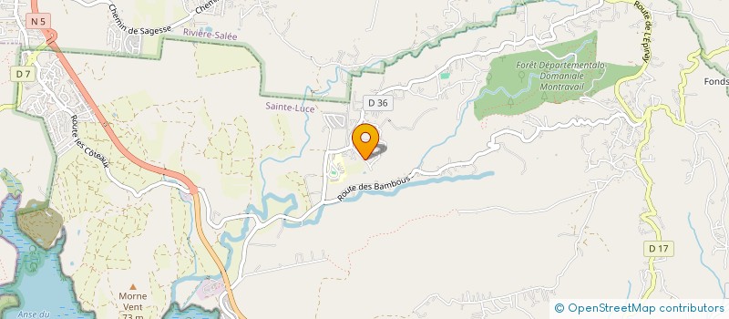 localisation de l'entreprise ASSOCIATION LA MAISON DU SOLEIL  SAINTE-LUCE