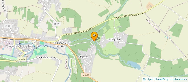 localisation de l'entreprise ASSOCIATION LA MALAZIC  CRECY-LA-CHAPELLE