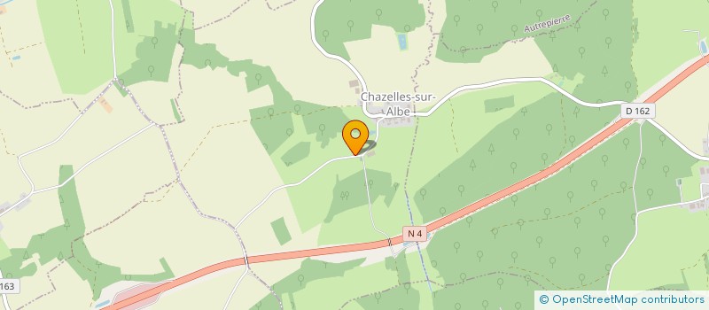 localisation de l'entreprise ASSOCIATION LA MANADE  HERBEVILLER