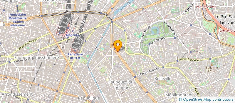 localisation de l'entreprise ASSOCIATION LA MANU MUSICALE  PARIS