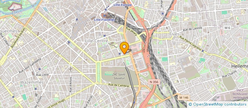 localisation de l'entreprise ASSOCIATION LA MARELLE POUR FAMILLES ET EDUC'ACTEURS à LILLE