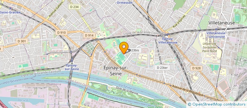 localisation de l'entreprise ASSOCIATION LA MEDICAL ACCESS à EPINAY-SUR-SEINE