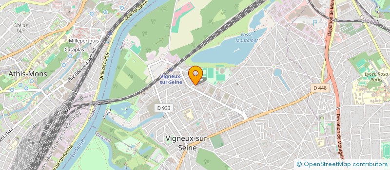 localisation de l'entreprise ASSOCIATION LA MELODIE DES JOURS HEUREUX à VIGNEUX-SUR-SEINE