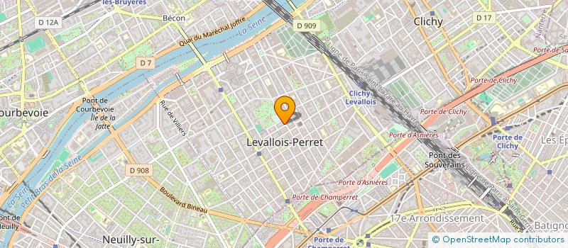 localisation de l'entreprise ASSOCIATION LA MELOPEE à LEVALLOIS-PERRET