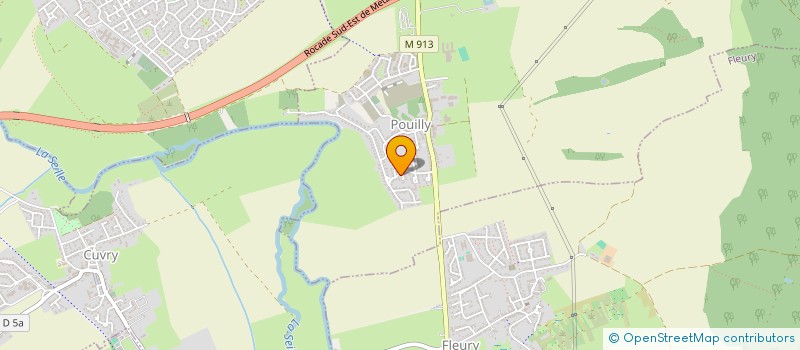 localisation de l'entreprise ASSOCIATION LA MESSINE  POUILLY