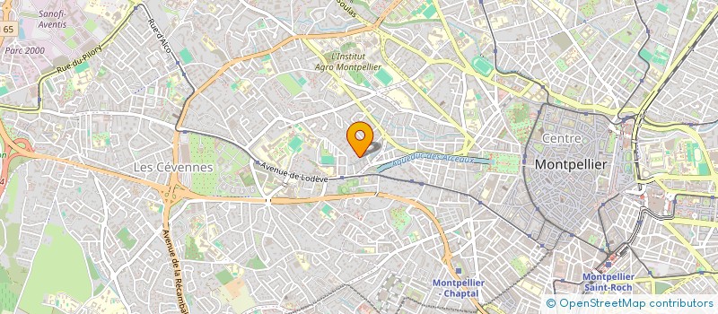 localisation de l'entreprise ASSOCIATION LA MONTPELLIER REINE A DU COEUR à MONTPELLIER