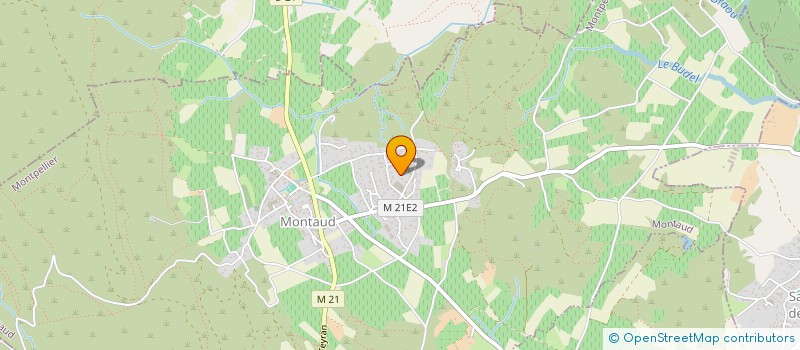 localisation de l'entreprise ASSOCIATION LA MOURGUETTE  SAINT-GENIES-DES-MOURGUES