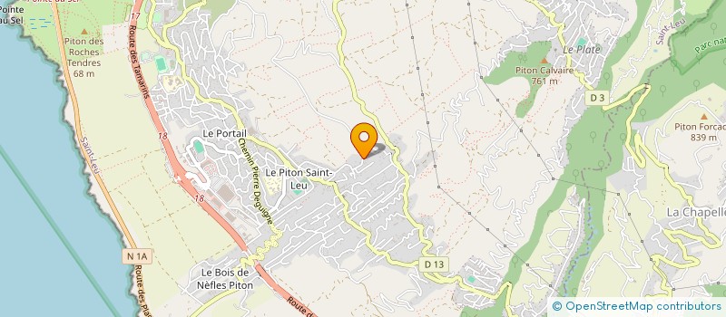 localisation de l'entreprise ASSOCIATION LA PARENTEZ à SAINT-LEU