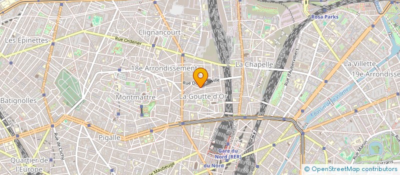 localisation de l'entreprise ASSOCIATION LA PARRIZZADA  PARIS