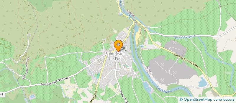 localisation de l'entreprise ASSOCIATION LA PART D'EOLE  ARBORAS