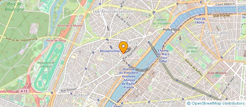 localisation de l'entreprise ASSOCIATION LA PASSERELLE à PARIS