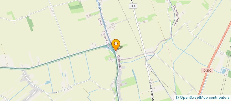 localisation de l'entreprise ASSOCIATION LA PATTE FOLLE  SAINT-PIERRE-BROUCK