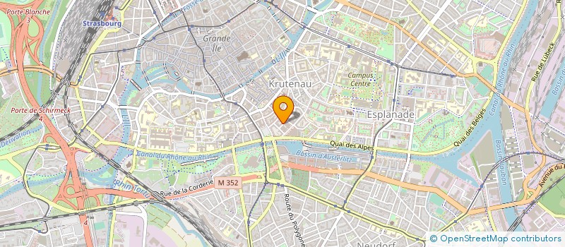 localisation de l'entreprise ASSOCIATION LA PETITE BULLE à STRASBOURG