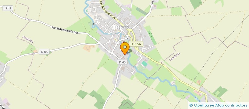 localisation de l'entreprise ASSOCIATION LA PETITE GRIFFE  HASPRES