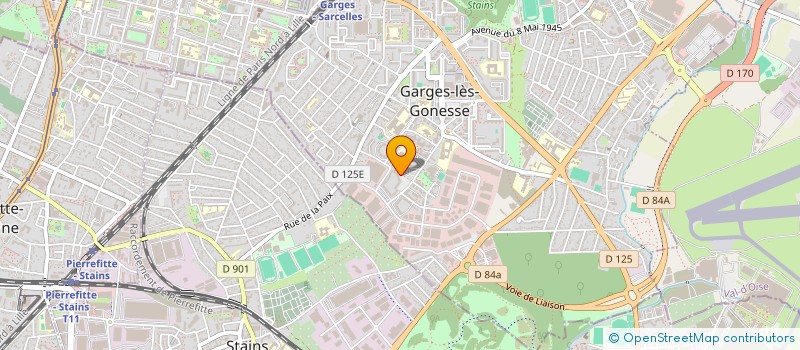localisation de l'entreprise ASSOCIATION LA PIERRE REJETEE à GARGES-LES-GONESSE