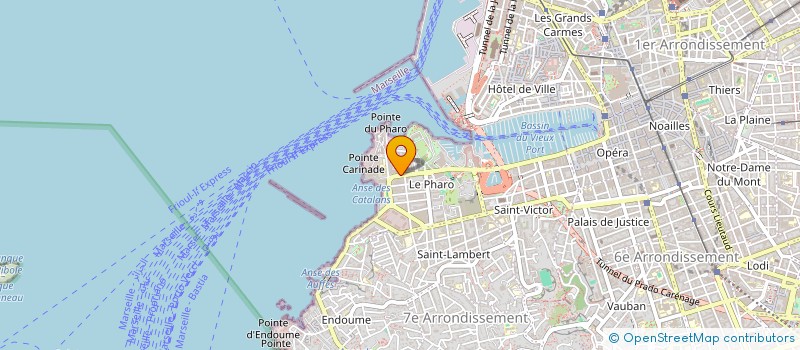 localisation de l'entreprise ASSOCIATION LA PROVENCE EN VADROUILLE à MARSEILLE