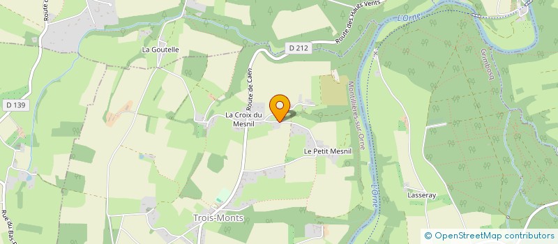 localisation de l'entreprise ASSOCIATION LA PUISSANCE DE LA VIE  PREAUX-BOCAGE