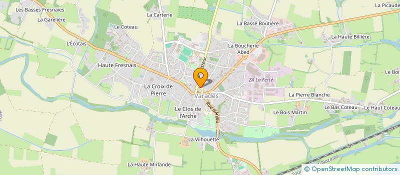 localisation de l'entreprise ASSOCIATION LA RECREATION à LOIREAUXENCE