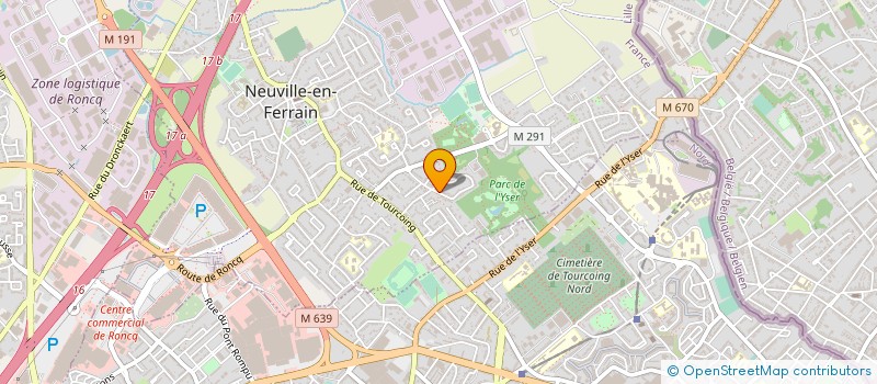 localisation de l'entreprise ASSOCIATION LA RENAISSANCE  NEUVILLE-EN-FERRAIN