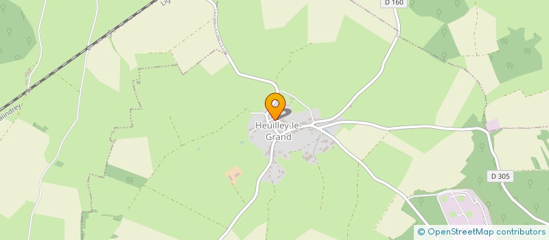 localisation de l'entreprise ASSOCIATION LA RESAIGNE à HEUILLEY-LE-GRAND