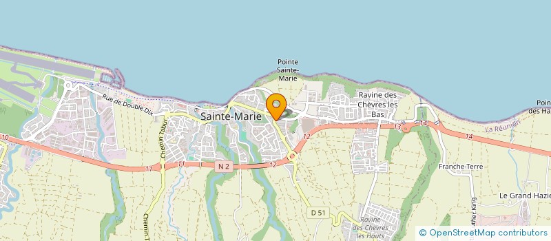 localisation de l'entreprise ASSOCIATION LA RESERVE à SAINTE-MARIE