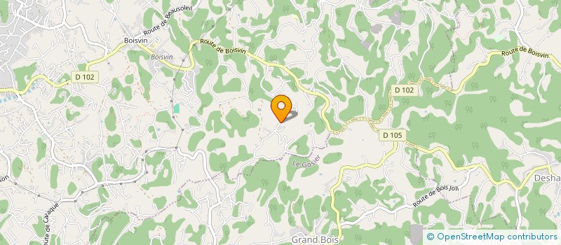 localisation de l'entreprise ASSOCIATION LA RESILIENTE  LES ABYMES