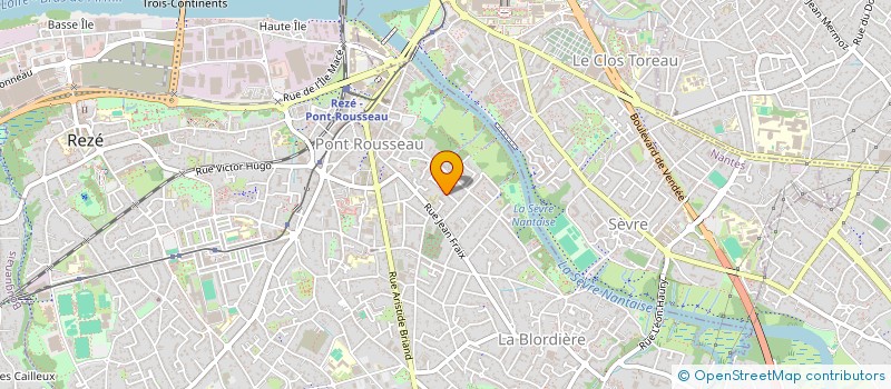 localisation de l'entreprise ASSOCIATION LA RISEE  REZE