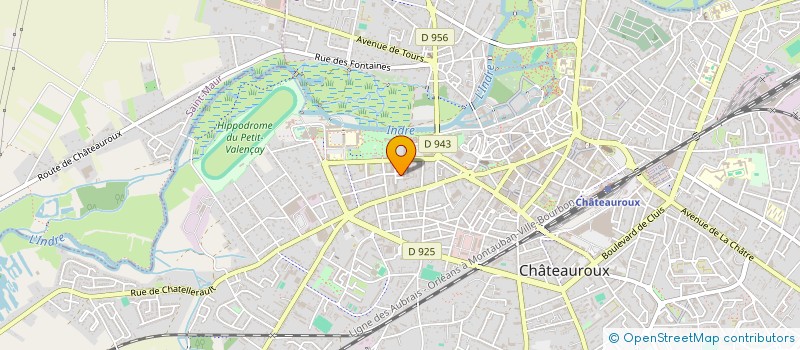 localisation de l'entreprise ASSOCIATION LA ROUTE EN TOUTE SECURITE à CHATEAUROUX