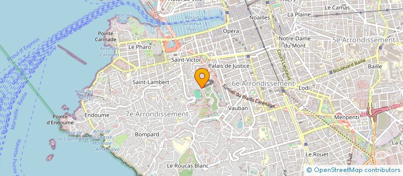 localisation de l'entreprise ASSOCIATION LA RUE D AUBAGNE à MARSEILLE