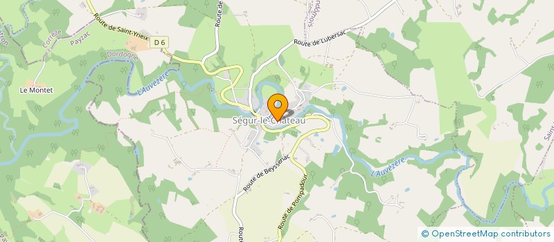 localisation de l'entreprise ASSOCIATION LA RUELLE  SEGUR-LE-CHATEAU