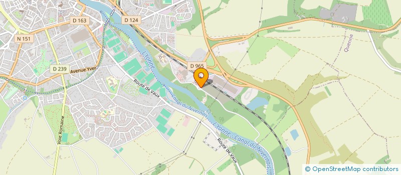 localisation de l'entreprise ASSOCIATION LA SAUCE IUT AUXERRE à AUXERRE