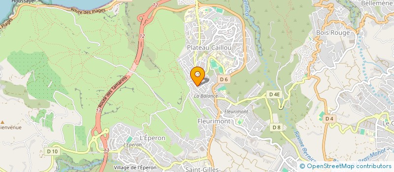 localisation de l'entreprise ASSOCIATION LA SAVANE  SAINT-PAUL