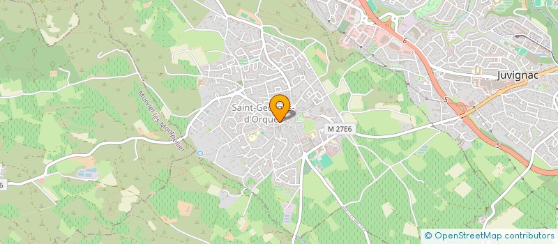 localisation de l'entreprise ASSOCIATION LA SERITHEQUE  SAINT-GEORGES-D'ORQUES