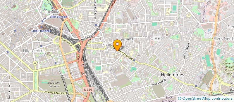 localisation de l'entreprise ASSOCIATION LA SOLIDARITE DE FIVES LILLE à LILLE