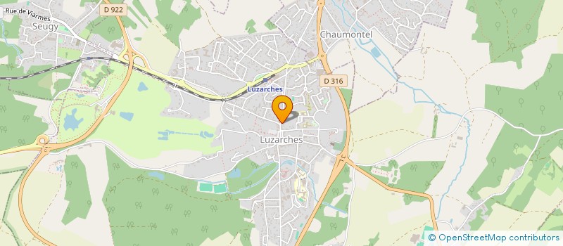 localisation de l'entreprise ASSOCIATION LA SOURCE  MORTEFONTAINE