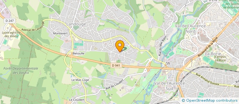 localisation de l'entreprise ASSOCIATION LA THYMELEE à LIMOGES