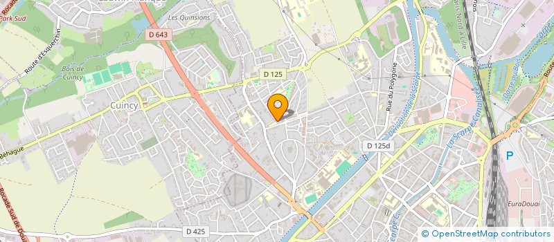 localisation de l'entreprise ASSOCIATION LA TOUR ET SES ENVIRONS à DOUAI