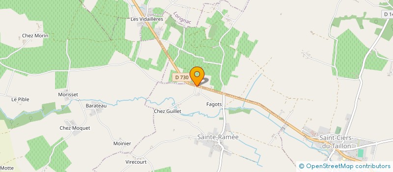 localisation de l'entreprise ASSOCIATION LA TRAVERSE  SAINTE-RAMEE