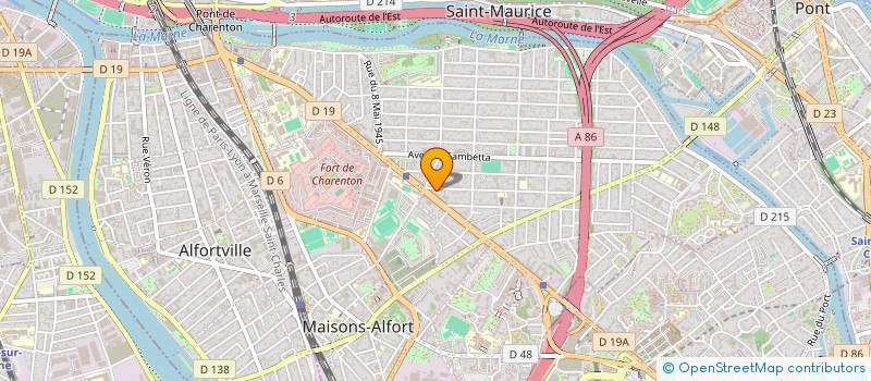 localisation de l'entreprise ASSOCIATION LA TRAVERSE  MAISONS-ALFORT