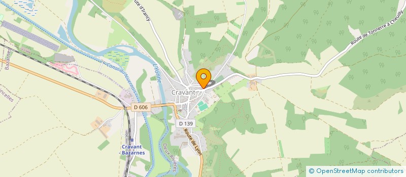 localisation de l'entreprise ASSOCIATION LA TRIBU CRAVANTAISE  DEUX RIVIERES