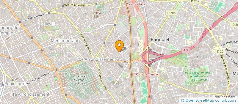 localisation de l'entreprise ASSOCIATION LA TROUPE DES MAINS  PARIS